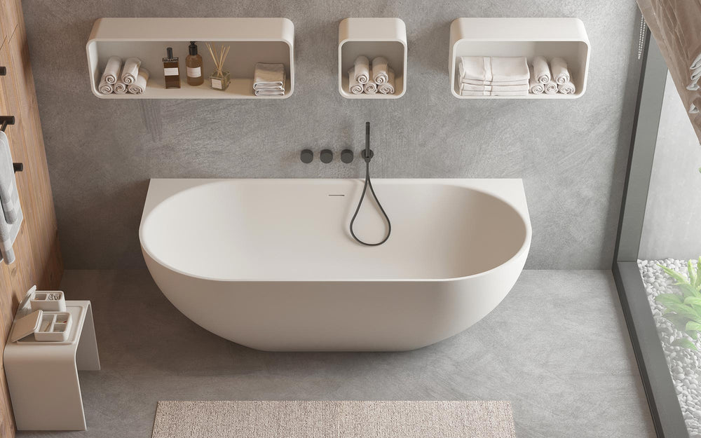 Back-to-Wall Baths