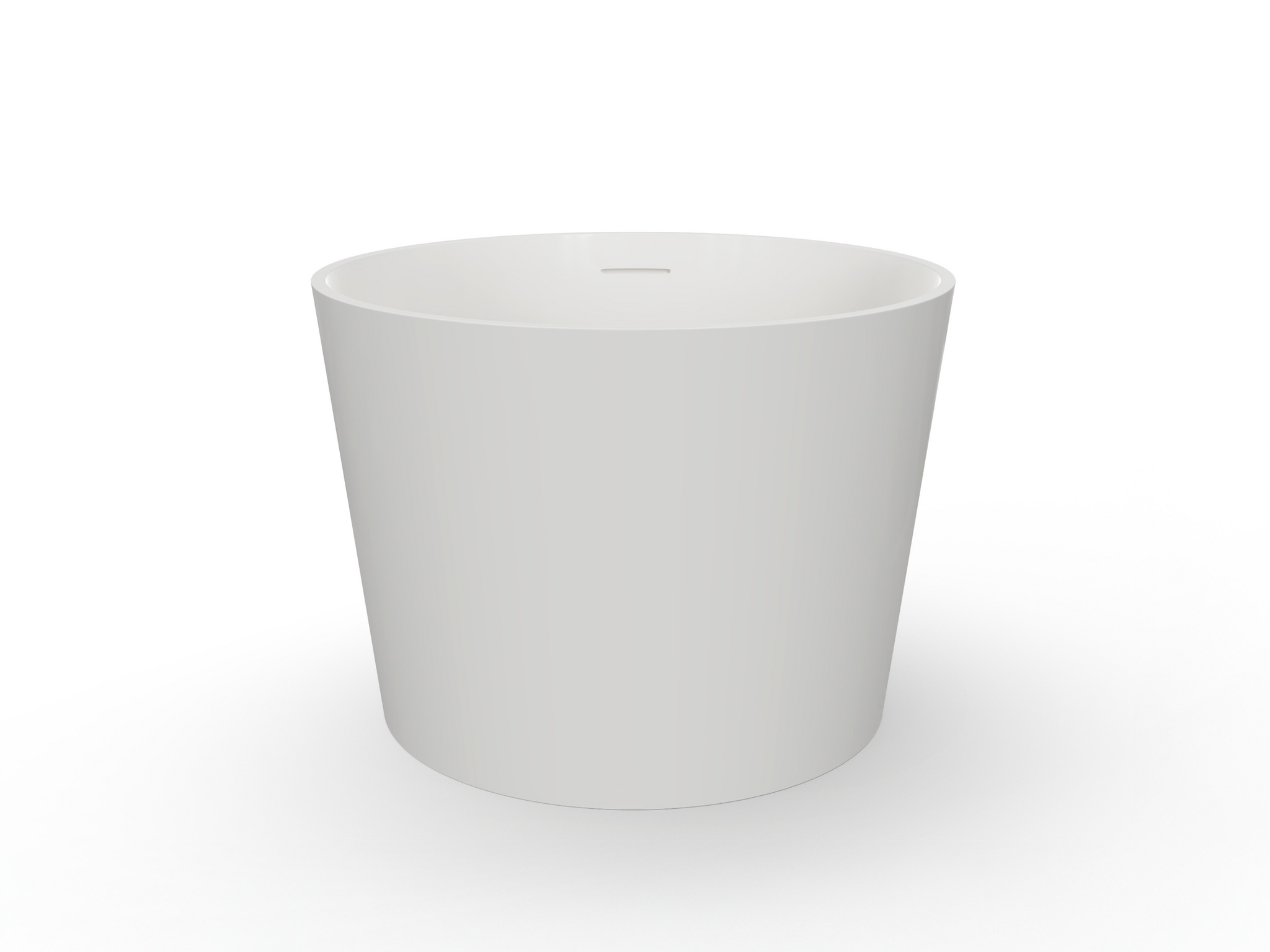 Rosario Two Seater Deep Soak Bath - 1200mm - Matt White