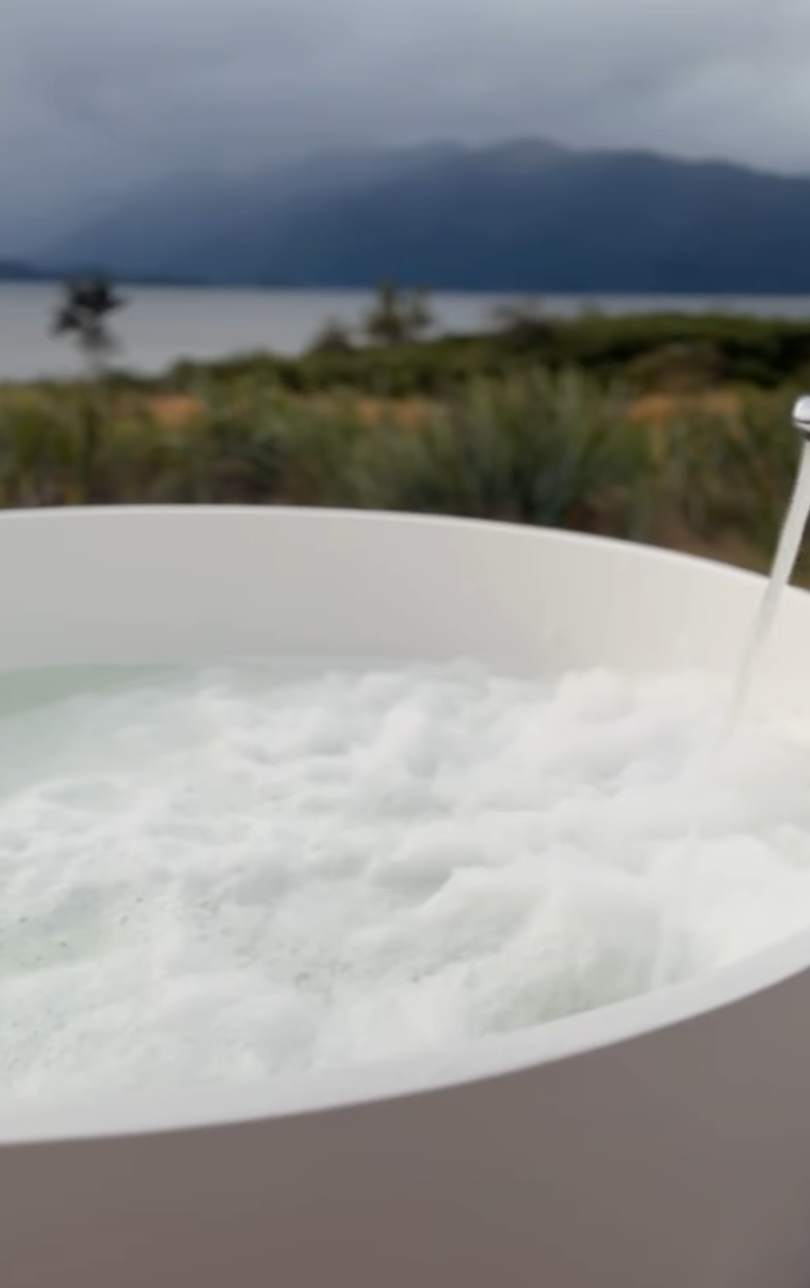 Silvia Outdoor Round Stone Bath - 1500mm - ST13 1500