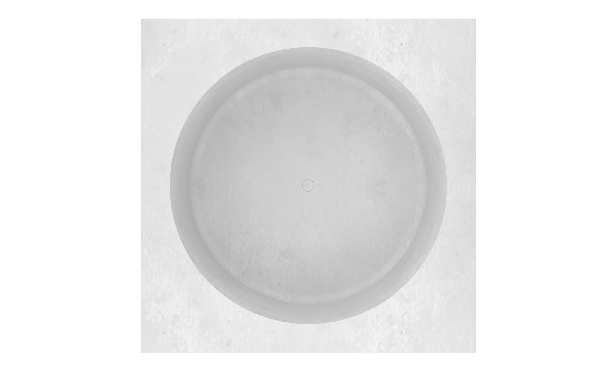 Azzio Outdoor Round Bath - 1700 - TC6046A