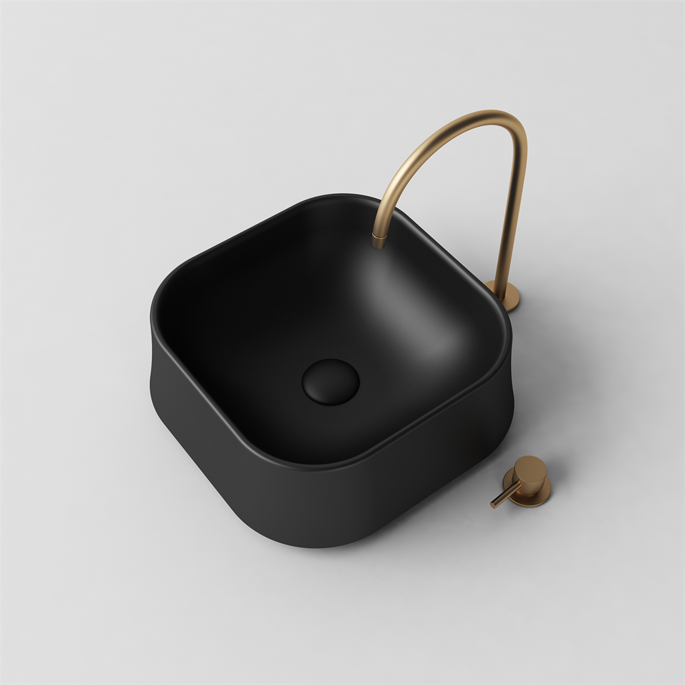 Square Asymmetrical Basin - 413mm - B3 Various Colours