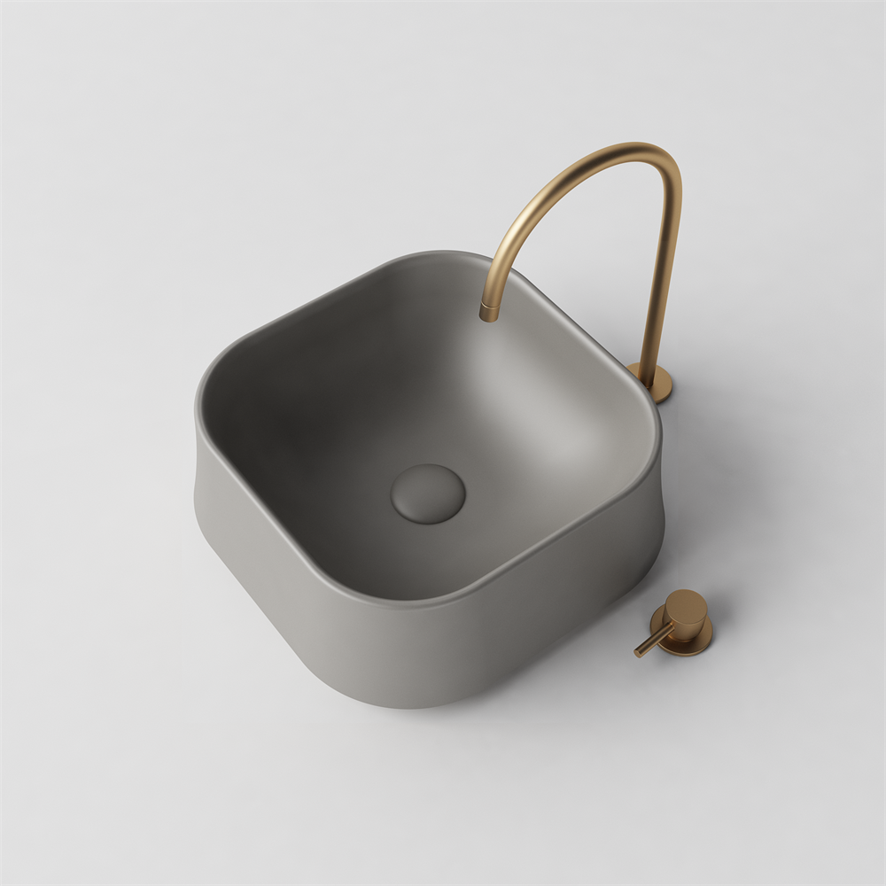 Square Asymmetrical Basin - 413mm - B3 Various Colours