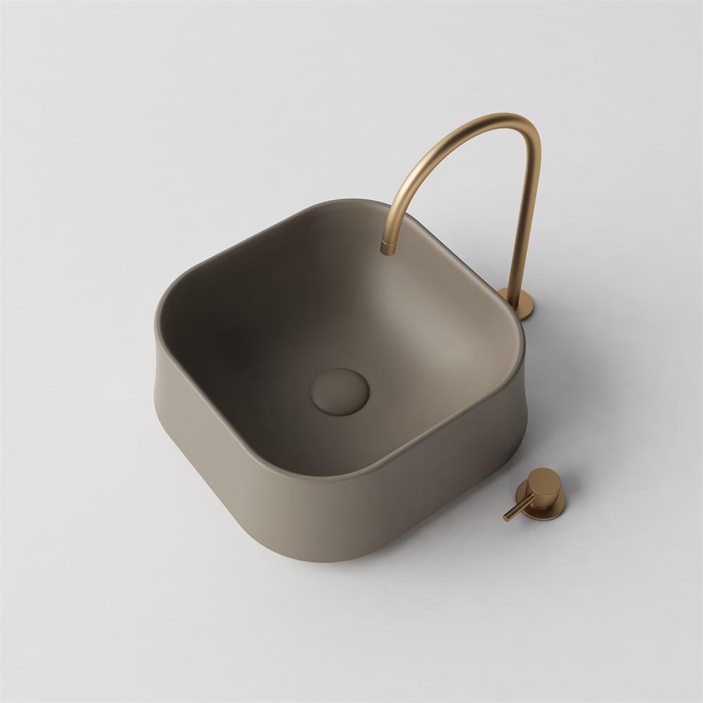 Square Asymmetrical Basin - 413mm - B3 Various Colours