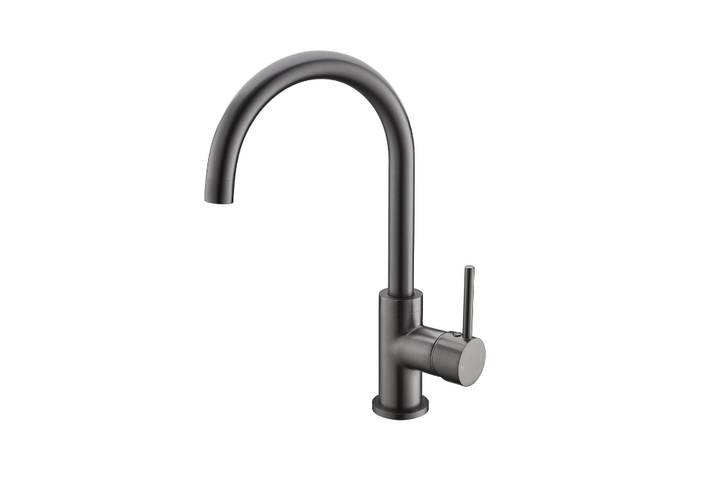 Gooseneck Swivel Mixer - Brushed gunmetal - CLAS31