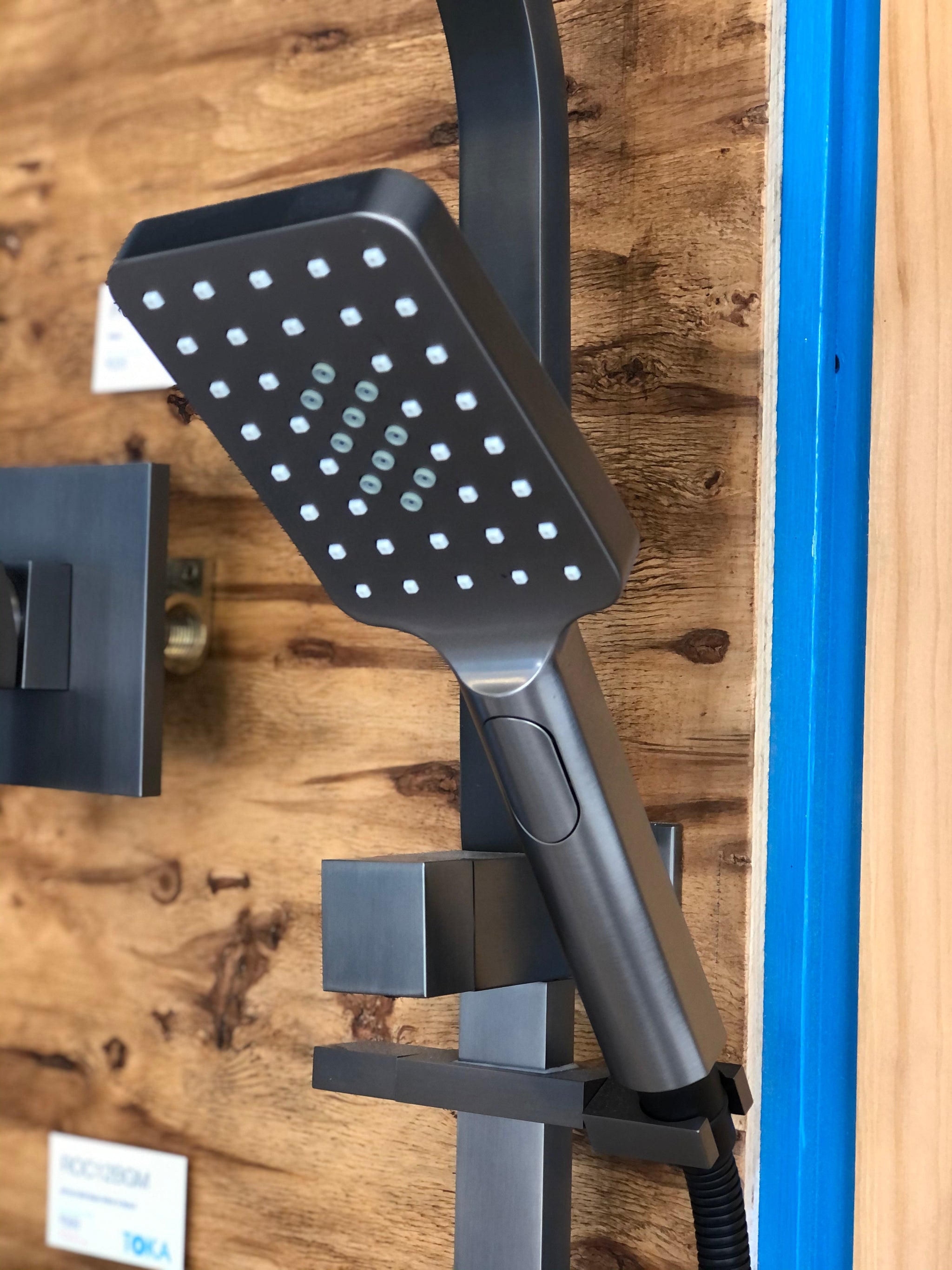 Double Square Shower Column - Handheld Shower & Rainshower Head - ROC20
