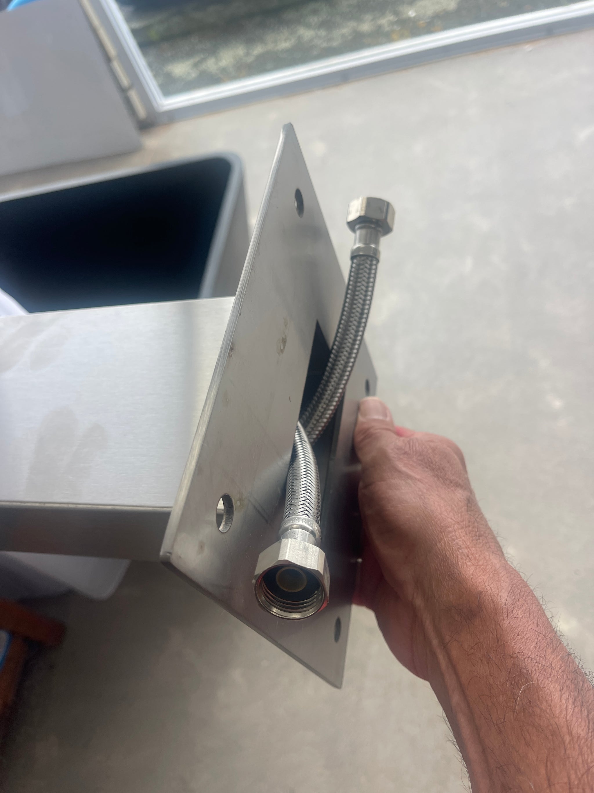 Raglan Stainless Outdoor Shower Column - STA10-2