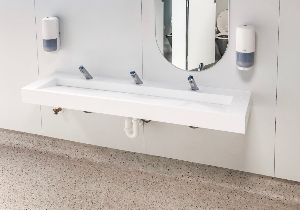 Junior Access 900mm Wall Hung Stone Basin