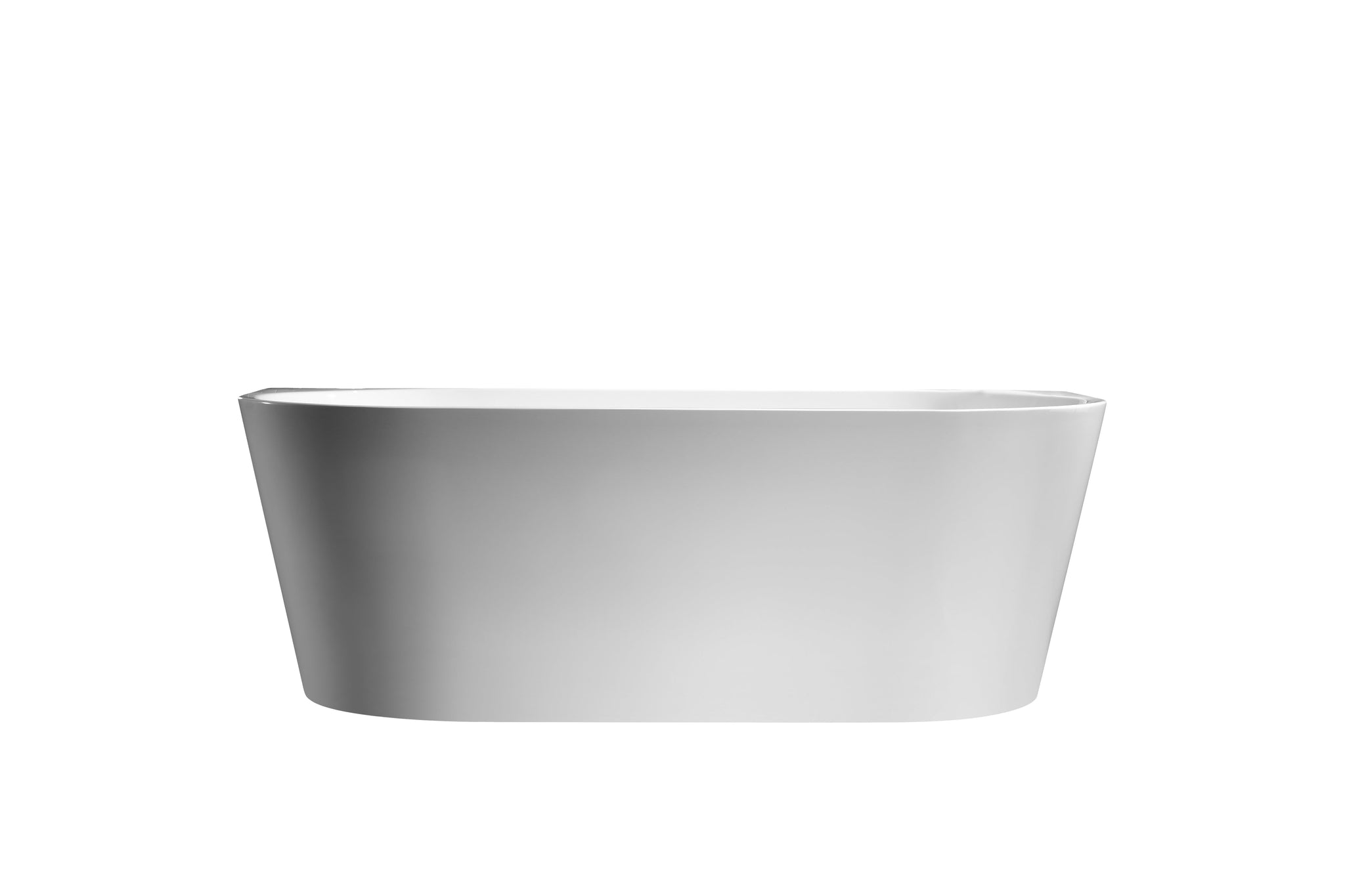 Miami 1800 - Large Acrylic Back-To-Wall Bath - 1800mm