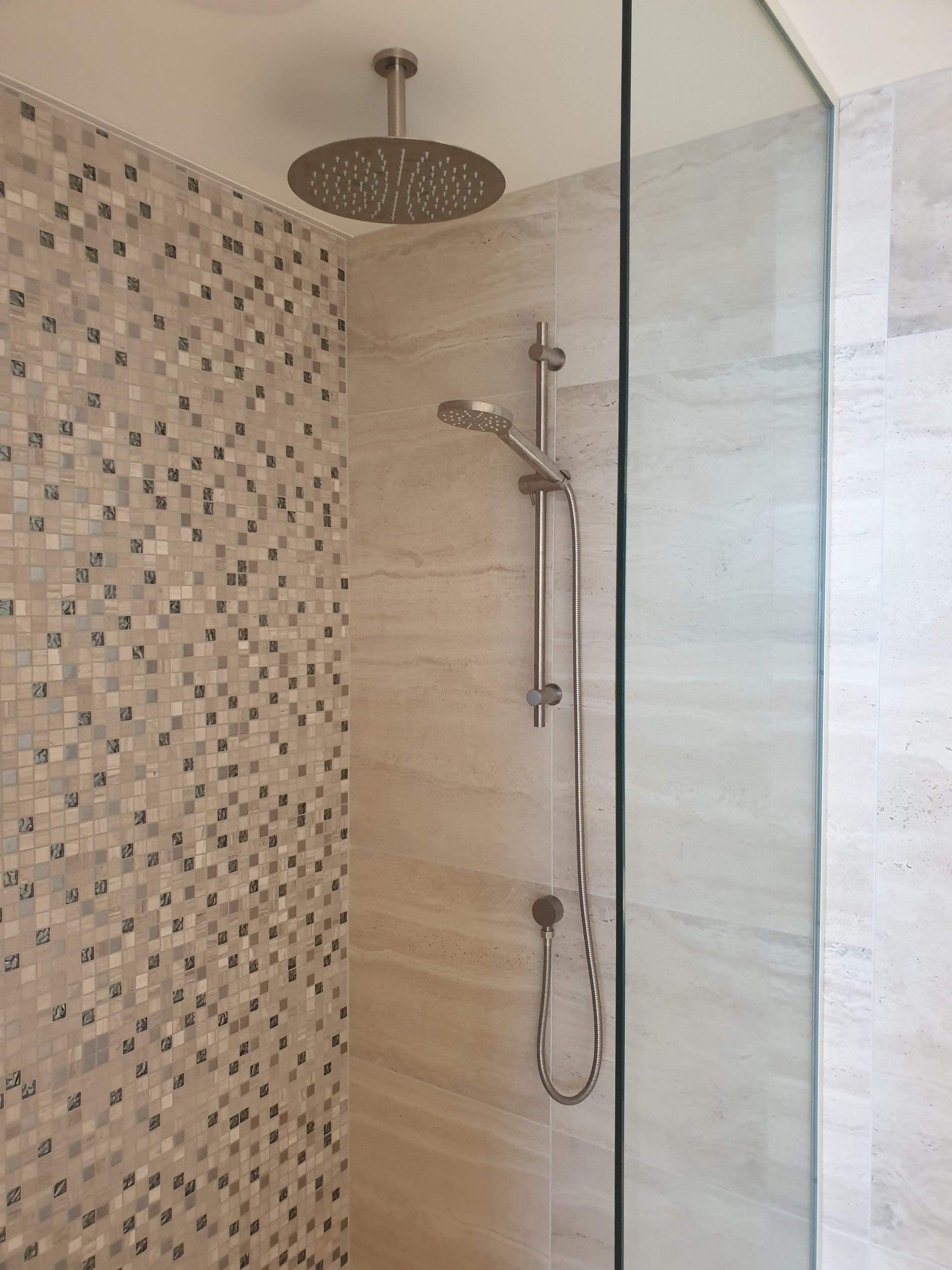 Shower Rail - Brushed Nickel - CLAS21