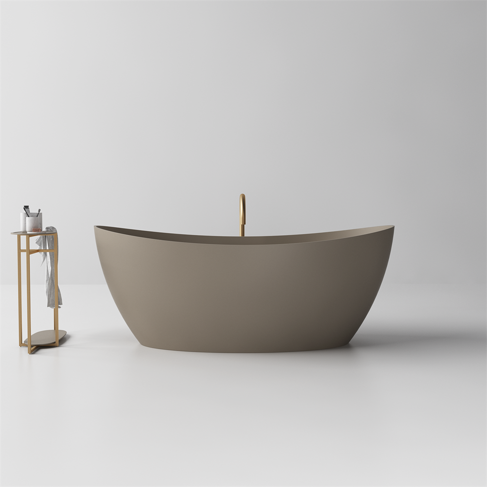 Toka Lite Vivienne Stone Bath - Organic Shape - 1800mm - ST24