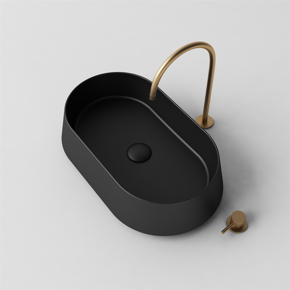 Unique benchtop basin - 595mm - STB80-1 - Various Colours