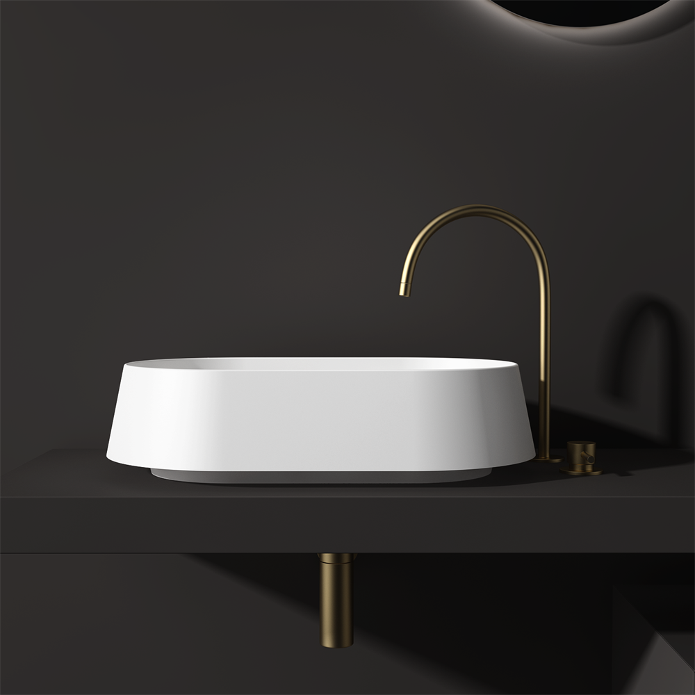 Unique benchtop basin - 595mm - STB80-1 - Various Colours