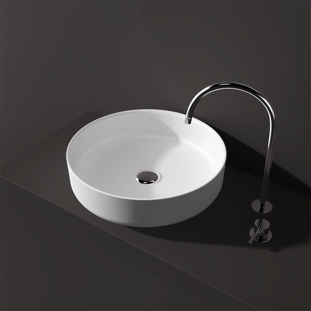 Slimline round basin - 450mm - STB81 T - Various Colours