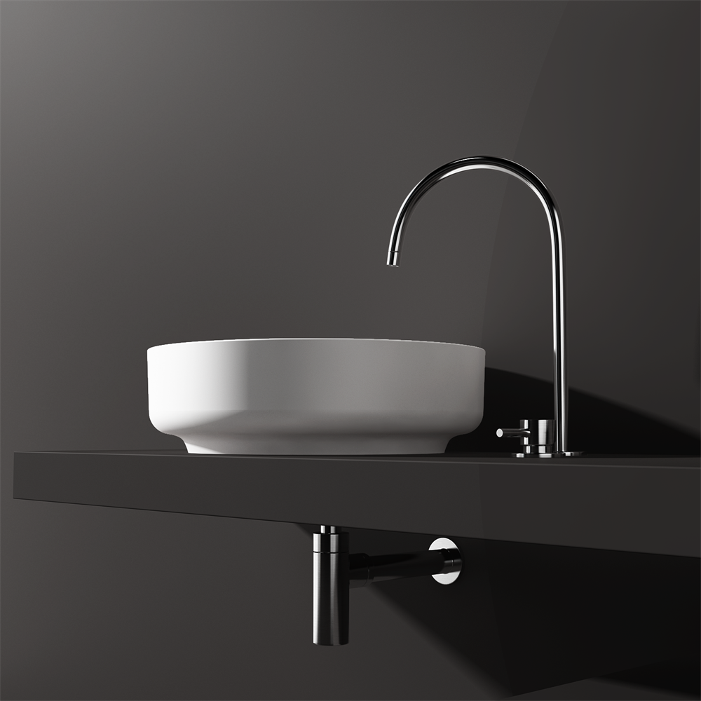 Slimline round basin - 450mm - STB81 T - Various Colours