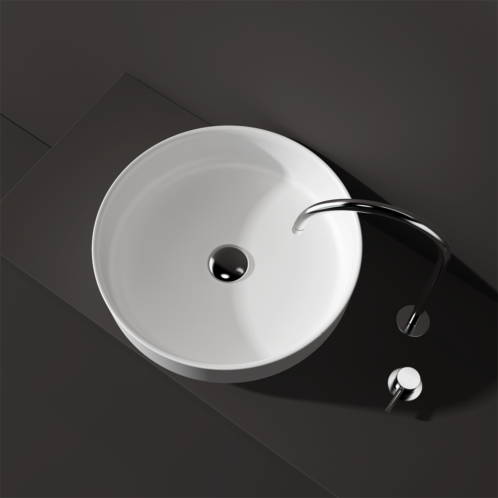 Slimline round basin - 450mm - STB81 T - Various Colours