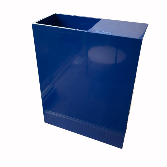 Freestanding Tahi pedestal basin- 900mm - Matt Black