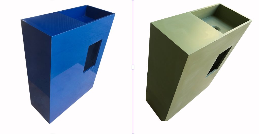 Freestanding Tahi pedestal basin- 900mm - M8873