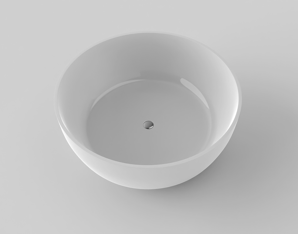 Panama 1500 - Big Freestanding Round Bath - 1500mm