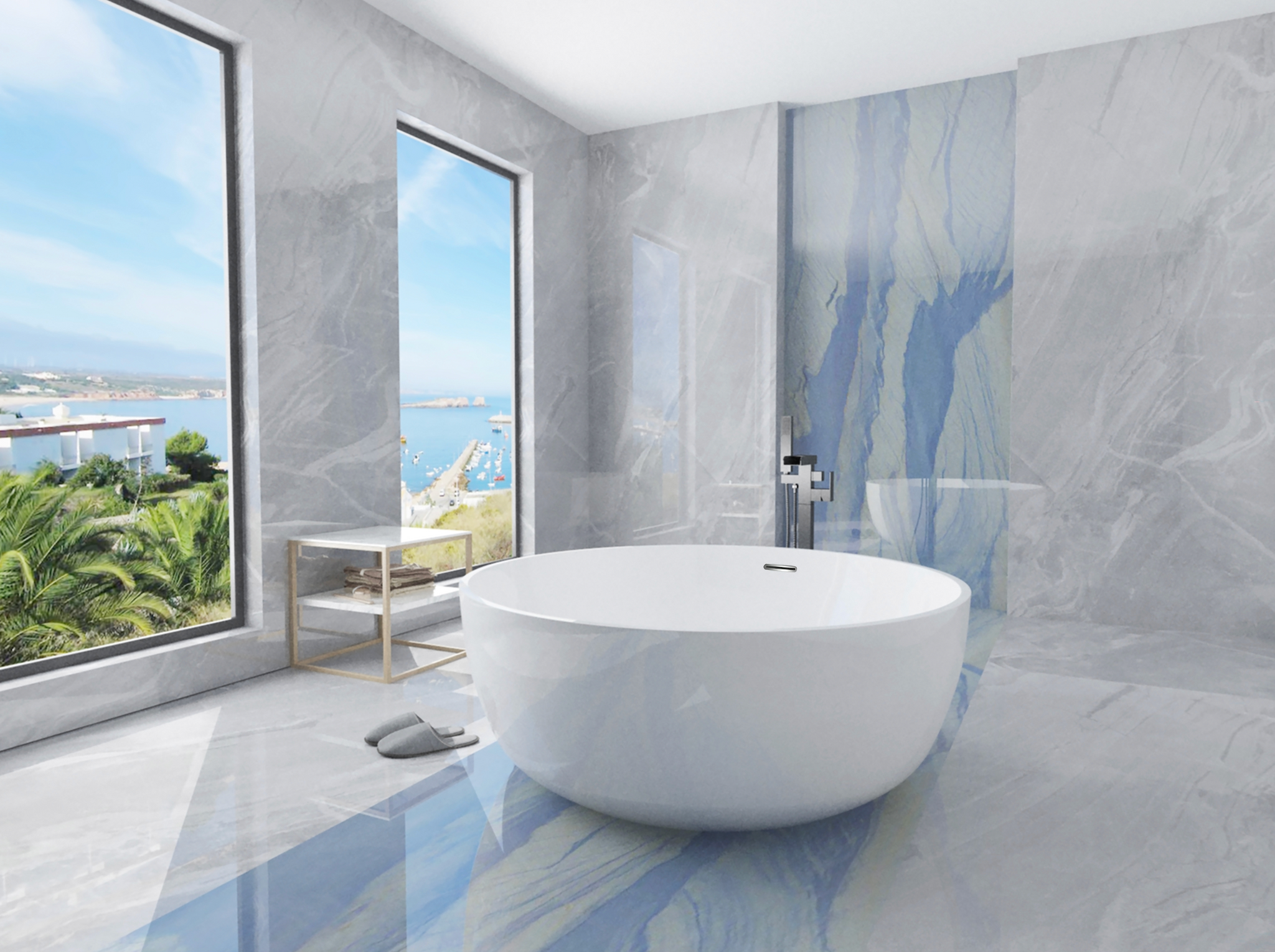 Panama 1400- Freestanding Round Bath - 1400mm