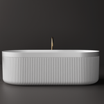 Venus Oval Fluted Bath - 1700mm - ST86 - Various colours