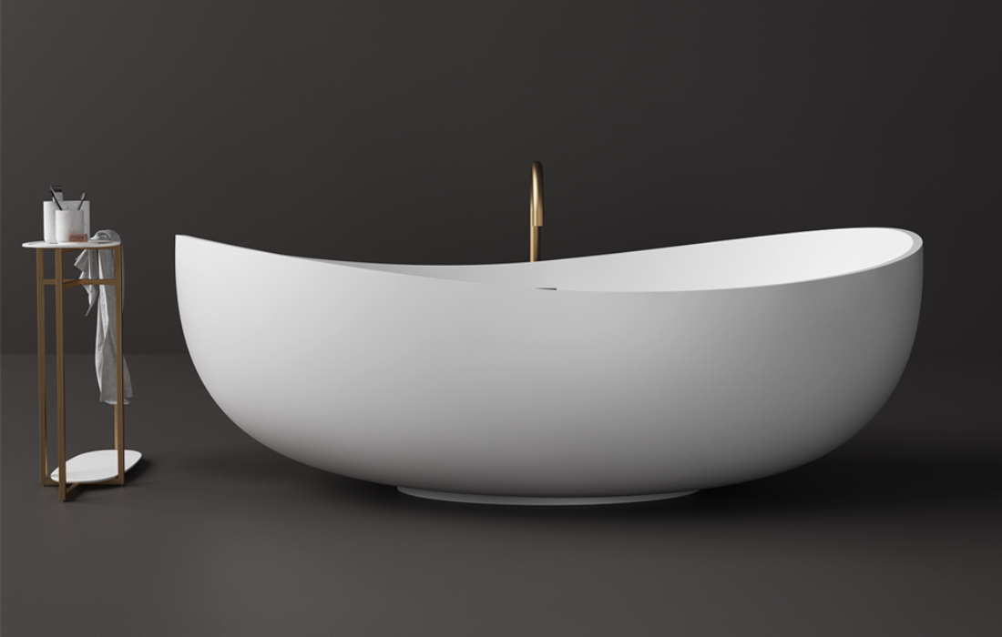 Large Oversized Wide Oval Bath - 1800 - ST85