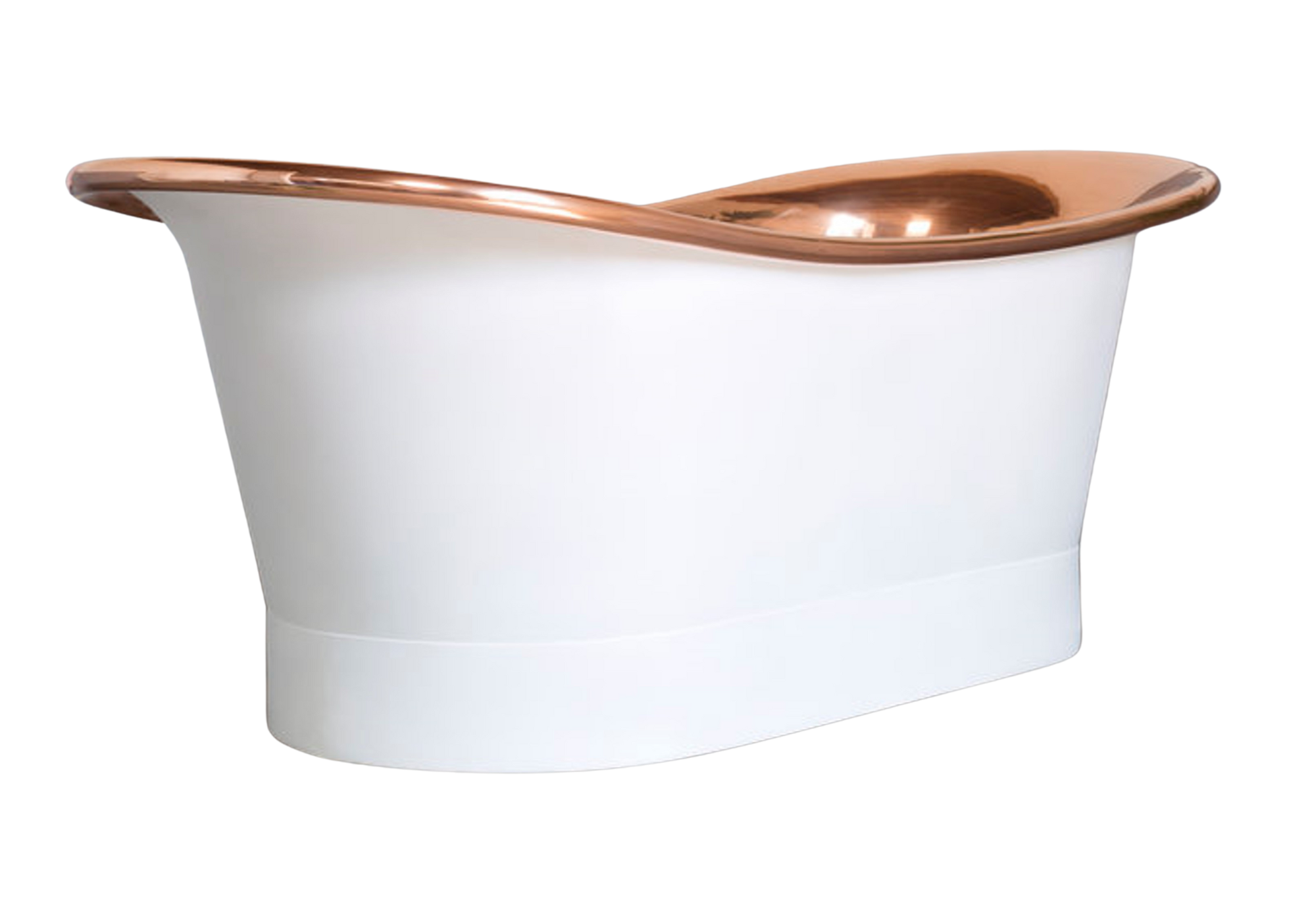 The Copper Bath Tub - Shanti Copper Double Slipper 1700mm - CB5017-D67