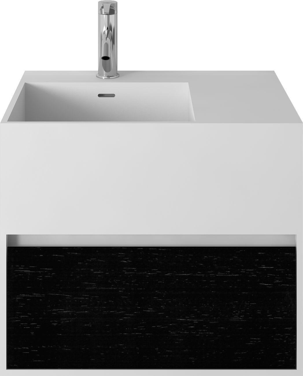 Wall Hung Vanity & Solid Basin - 600mm - G38426