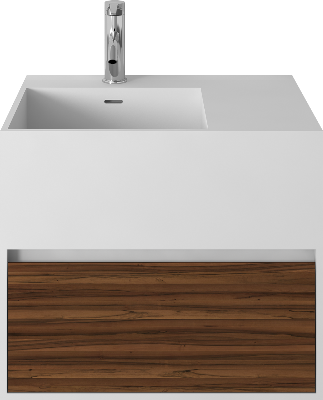 Wall Hung Vanity & Solid Basin - 600mm - G38426