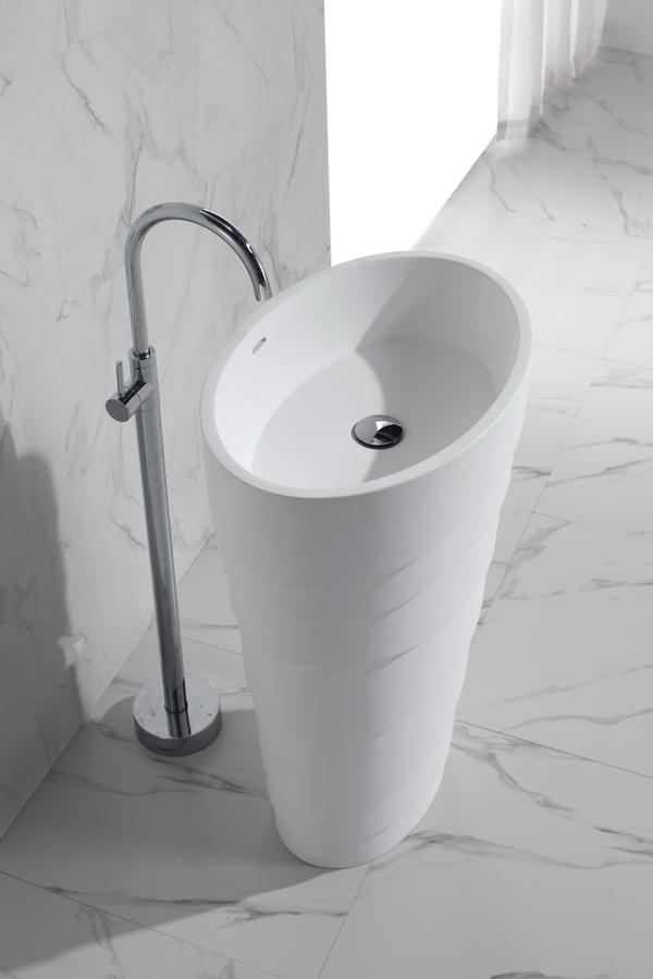 Hugi Feature Basin - Patterned - 890mm - B1398-A