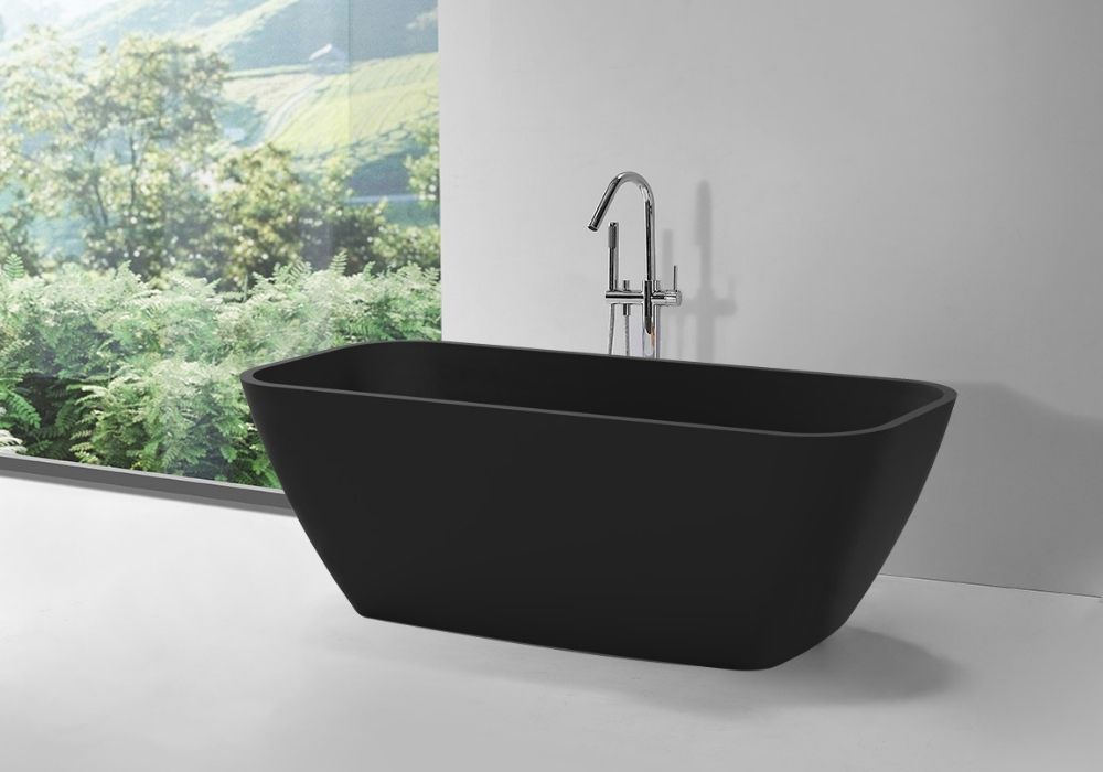 Hugi Stone Bath - Mid-Sized - 1705mm - B037