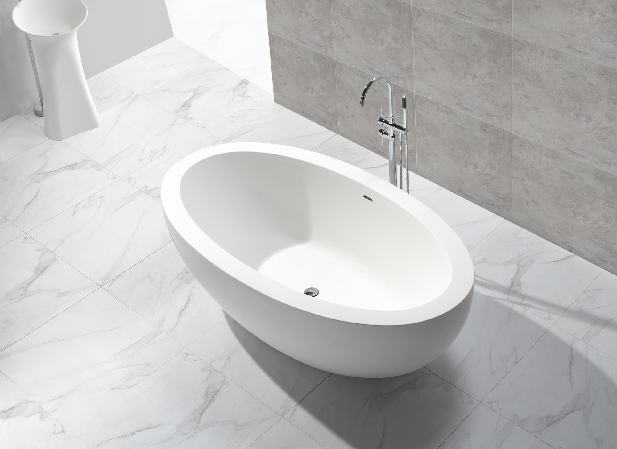 Outdoor Bath - Matte Black - 1880mm - B048