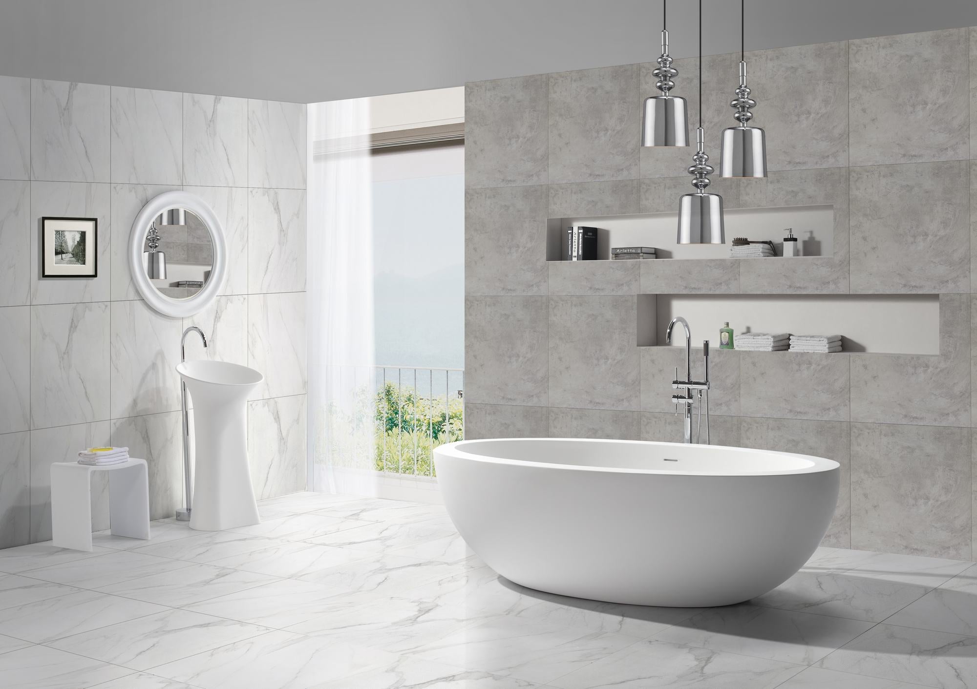Large Stone Bath - 1880mm - B048