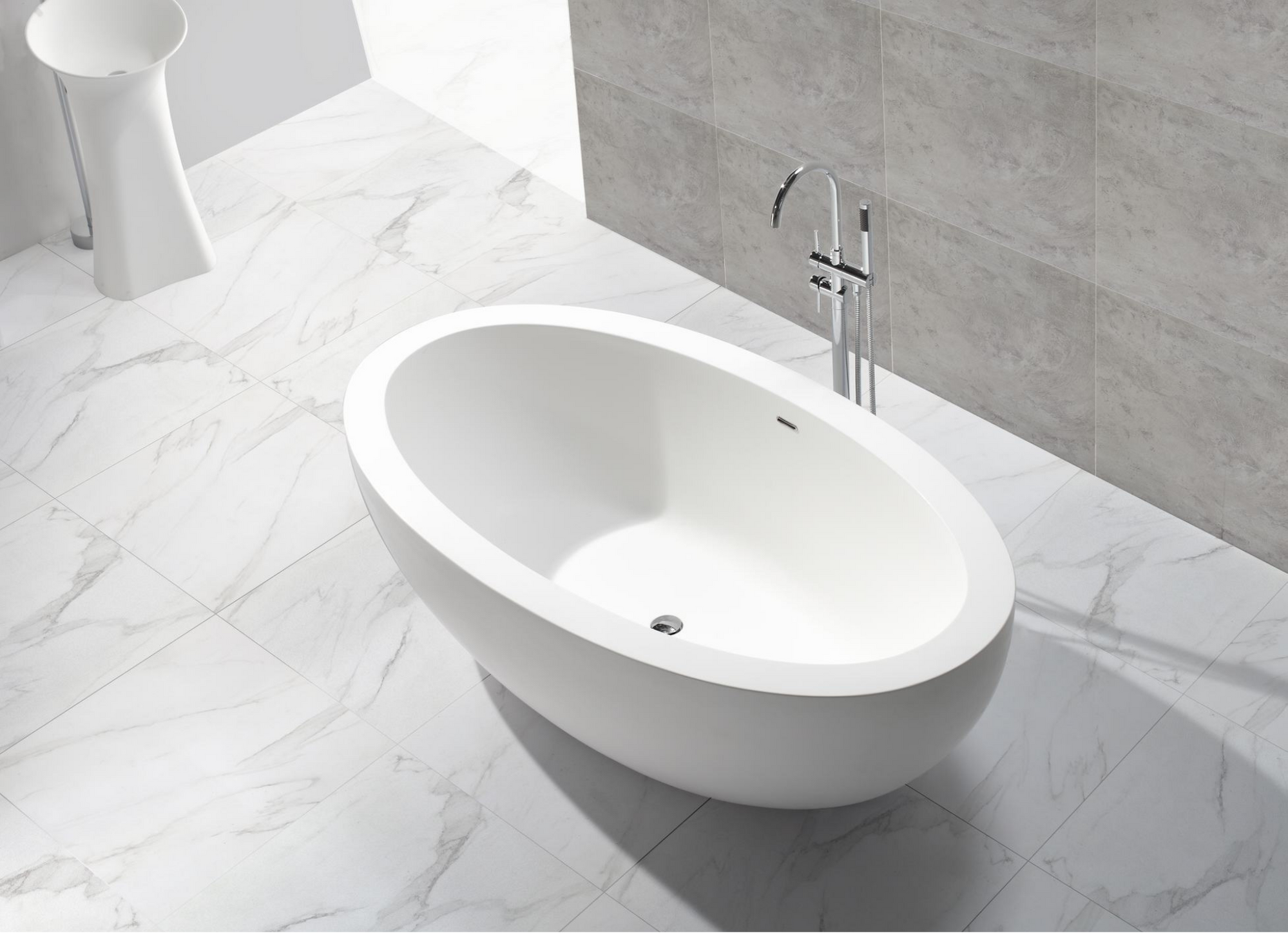 Large Stone Bath - 1880mm - B048