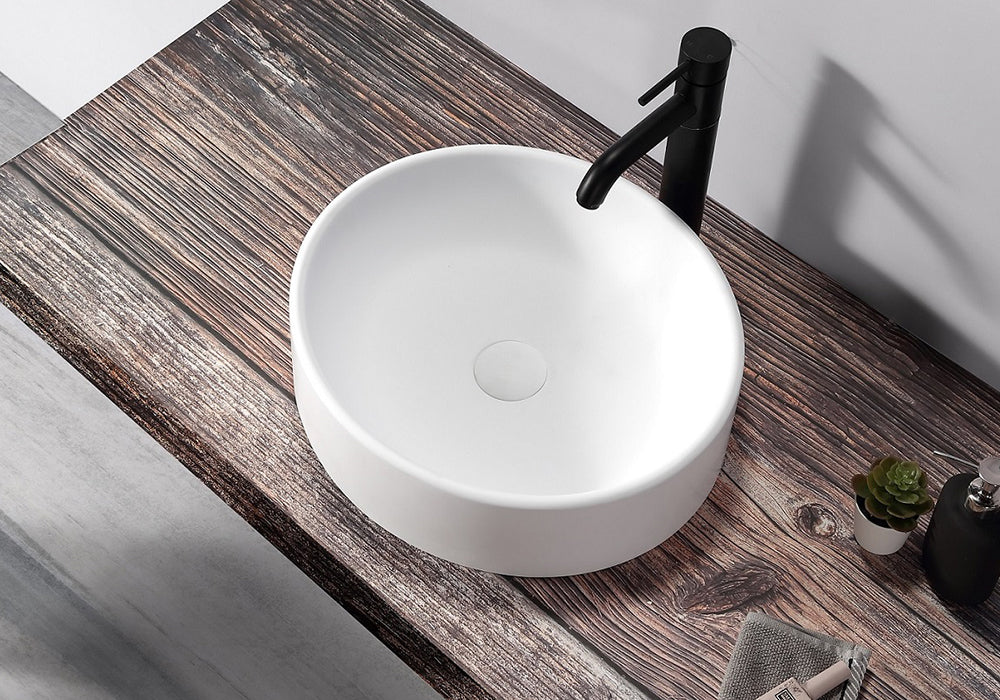 On-trend Hugi Round Basin - 435mm - B1110