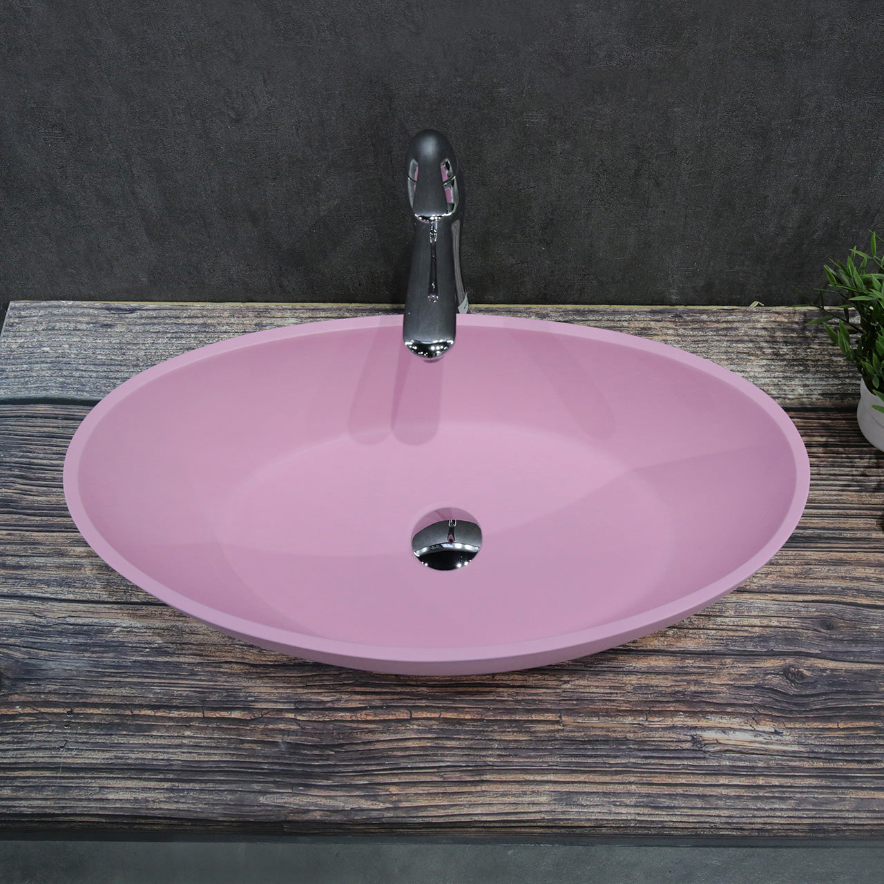 Star Pink Basin - 620mm - B1307