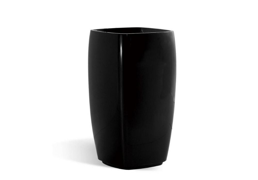 Hugi Freestanding Black Stone Basin - 850mm - B1391