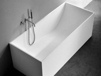 white Stone bathtubs