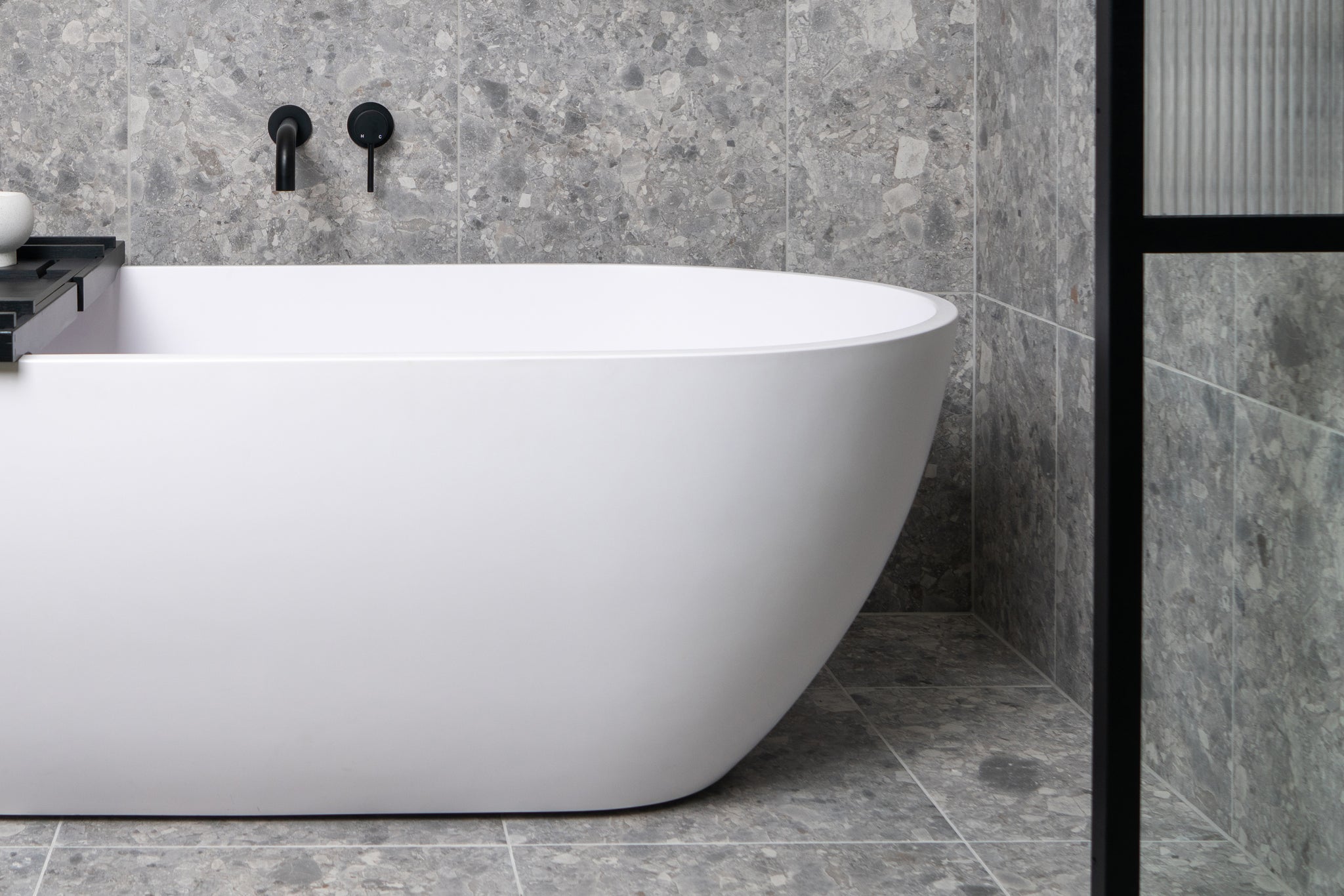 Justina Stone Bath - Popular Design - 1500mm - ST12 1500