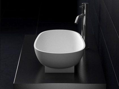 Toka Lite Gemma Natural Stone Basin STB04 600mm