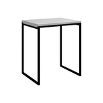 Matte White Bathroom Stool - 430mm - G01115