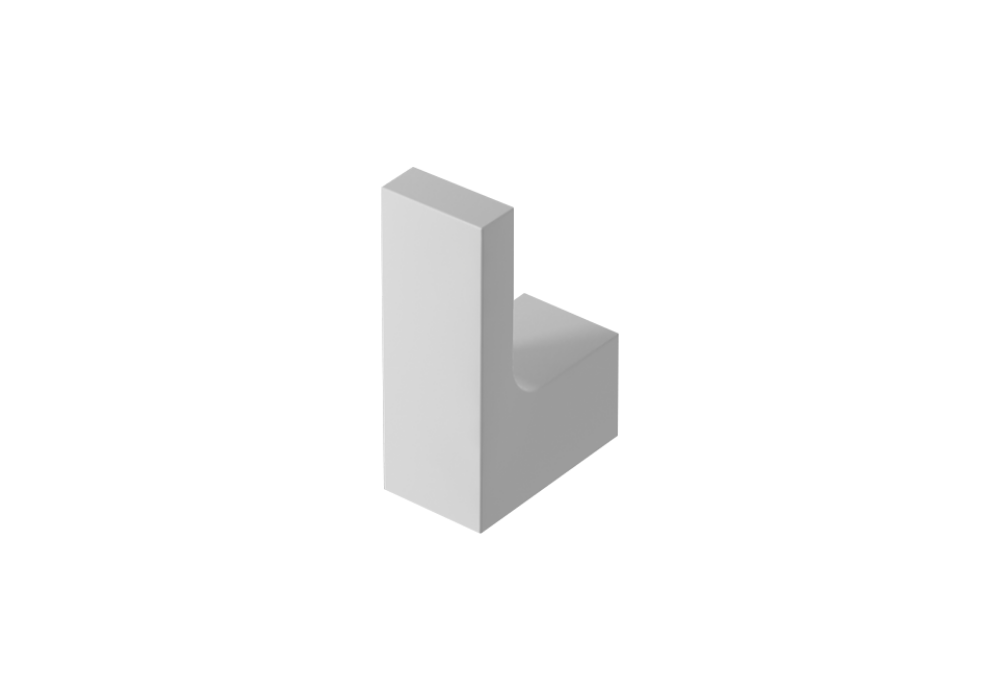 Rectangular Robe Hook - 70mm - G01172