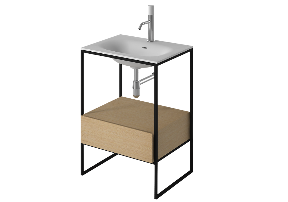 Floorstanding Vanity - Slim w/Basin - 600mm - G2700-0