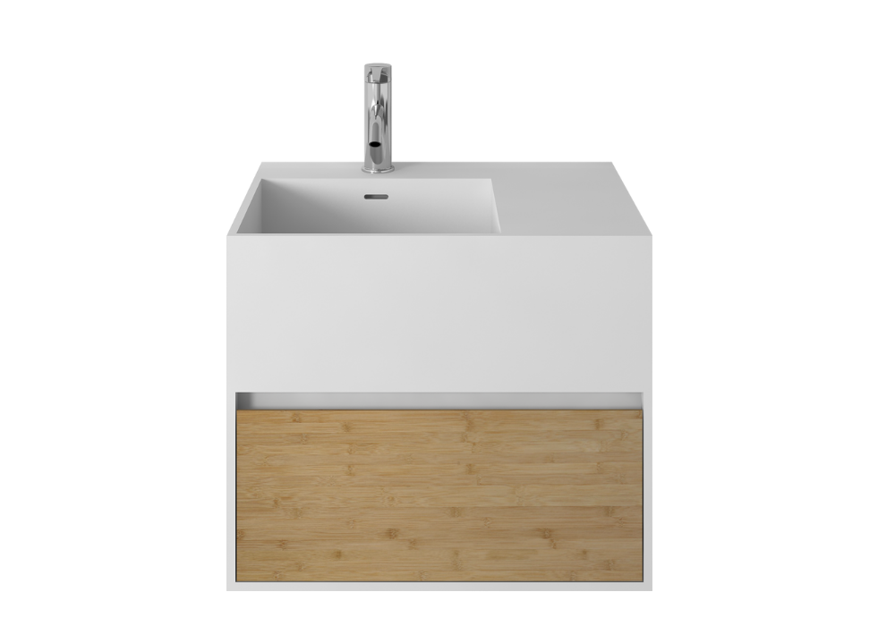 Wall Hung Vanity & Solid Basin - 600mm - G38426