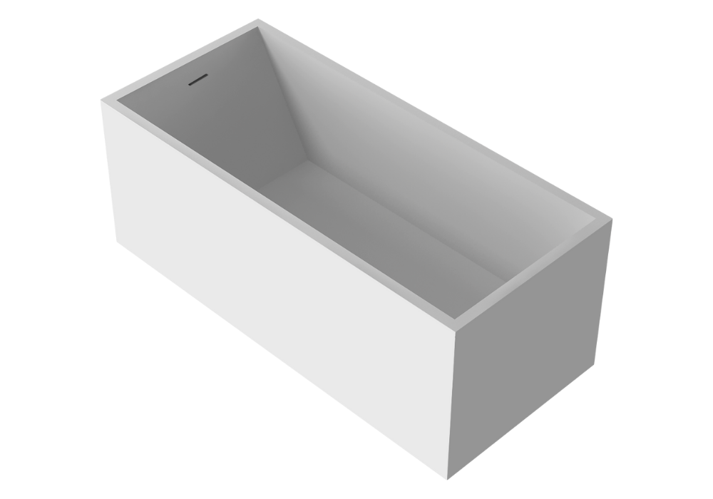 Gia Rectangular Stone Basin - 1600mm - G65183