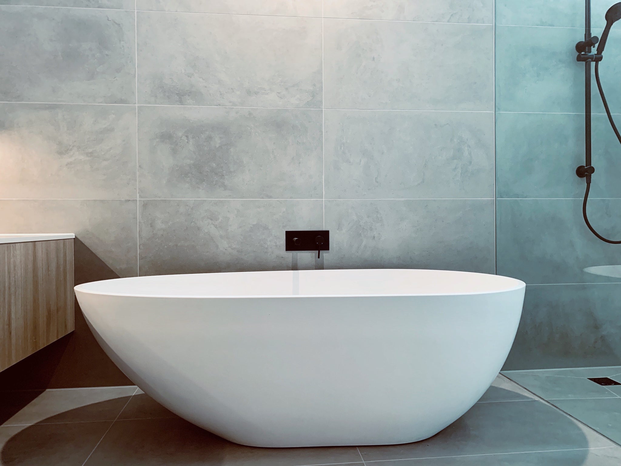 Jolanda Classic Egg-shaped Stone Bath - 1800mm - ST03