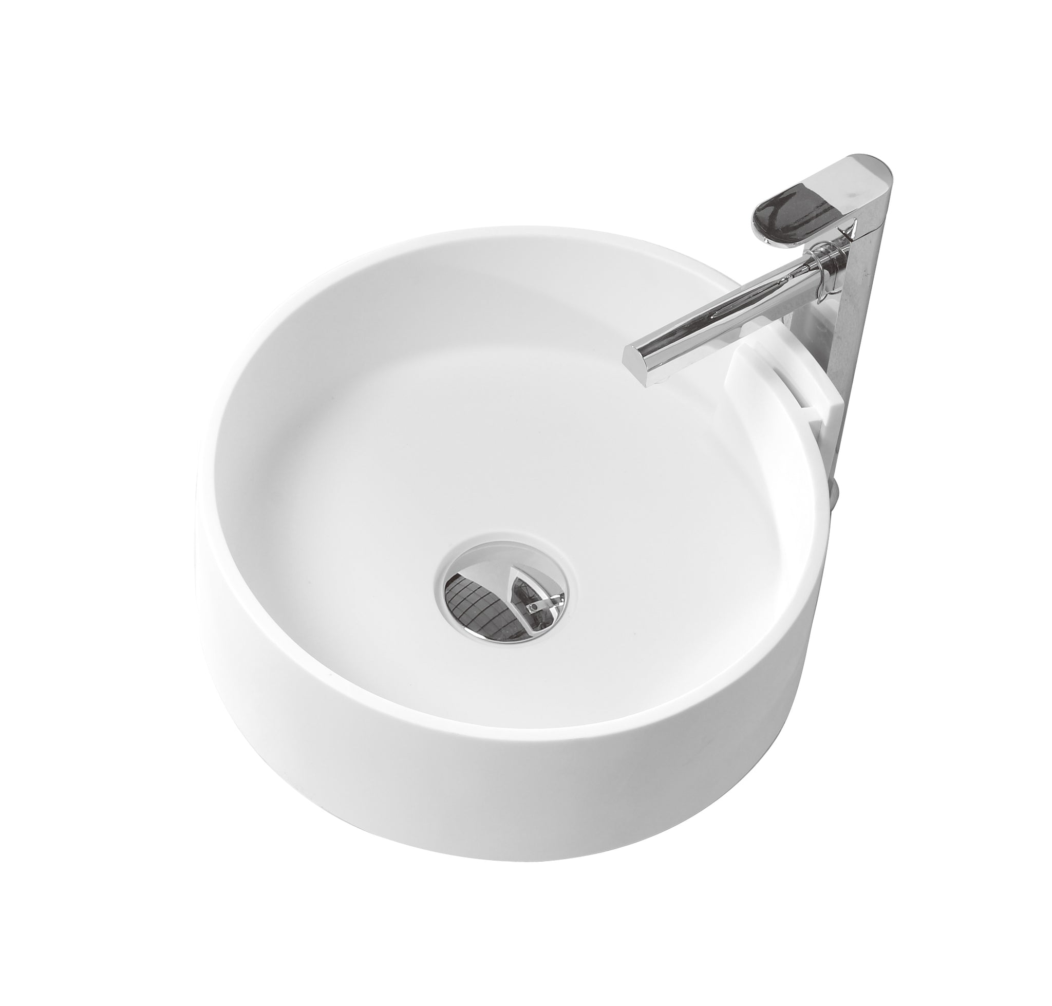 Round Stone Basin - 420mm - B1051