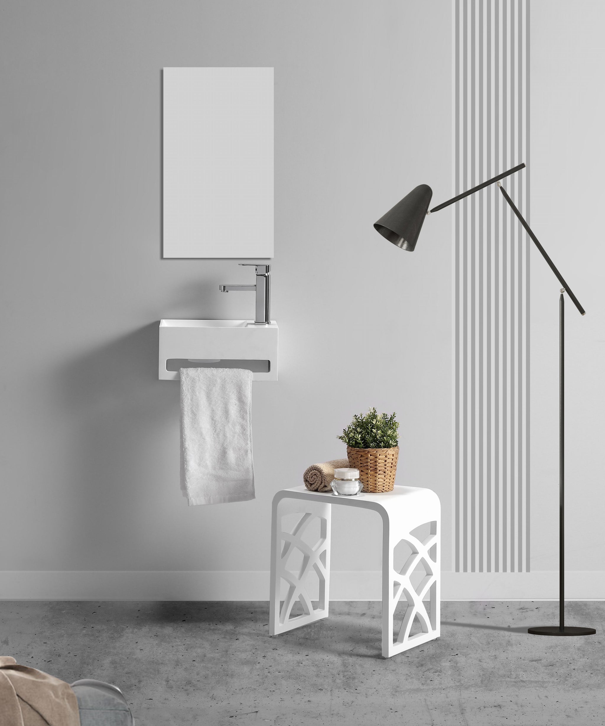 Powder Room Basin - 355mm - B1105-B