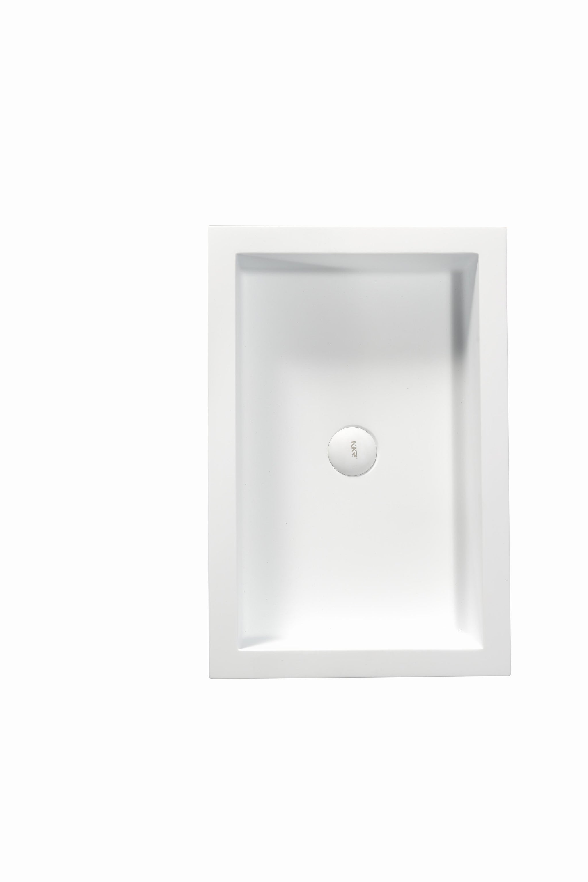 Hugi Semi Built-In Basin - Thick Edges - 600mm - B1115