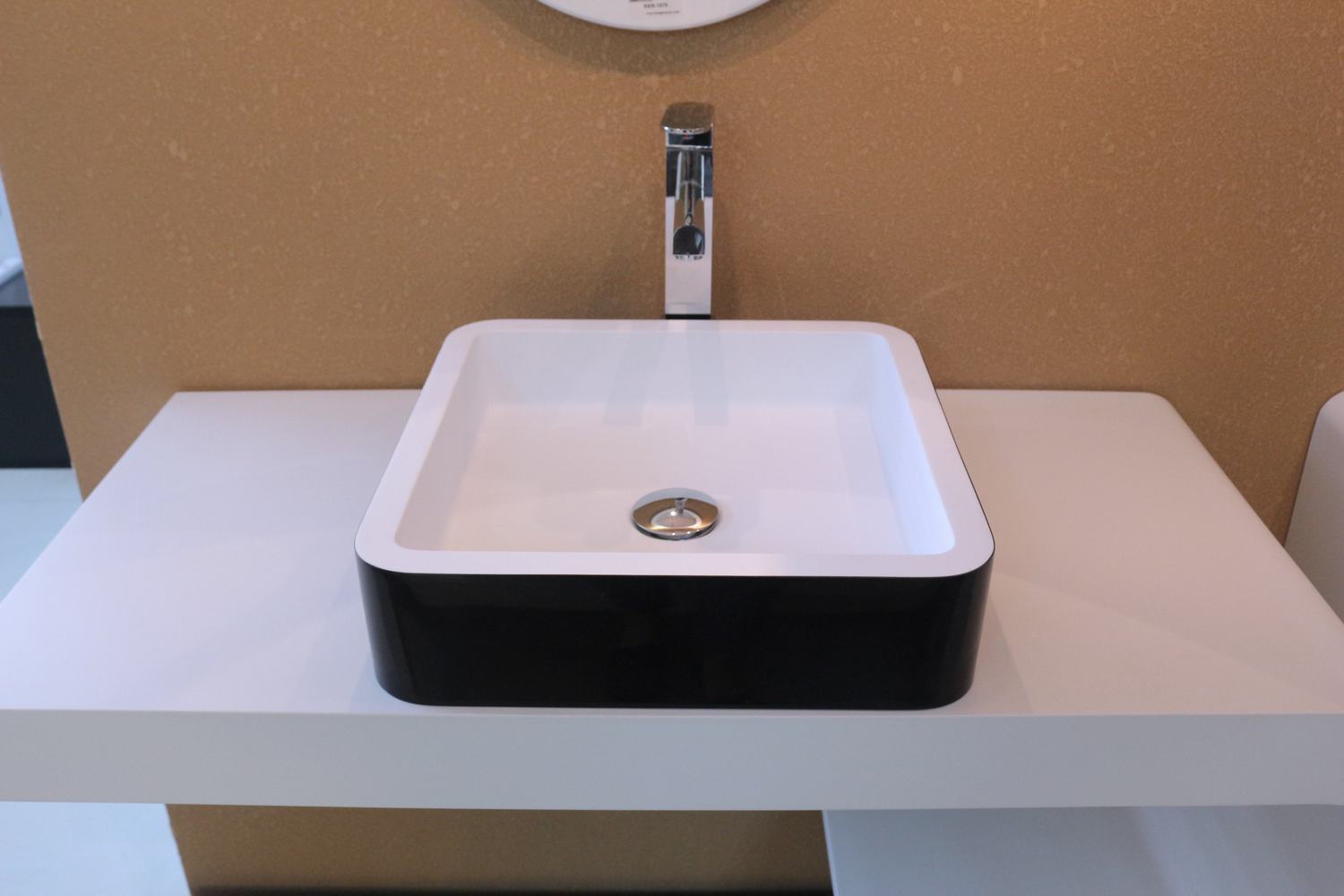 Hugi Modern Stone Basin Square Shaped