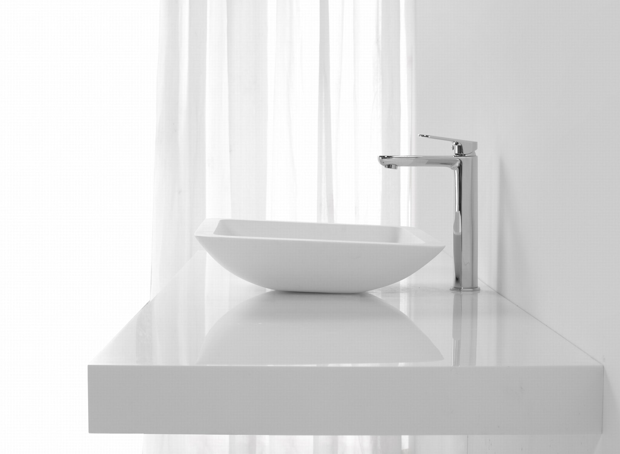 Compact Square Basin - 420mm - B1320